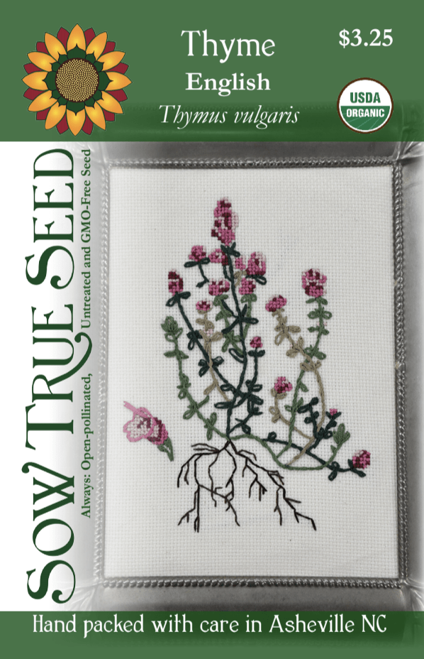 Sow True Seed - Wholesale Plant Seeds - Thyme Seeds - English, ORGANIC0