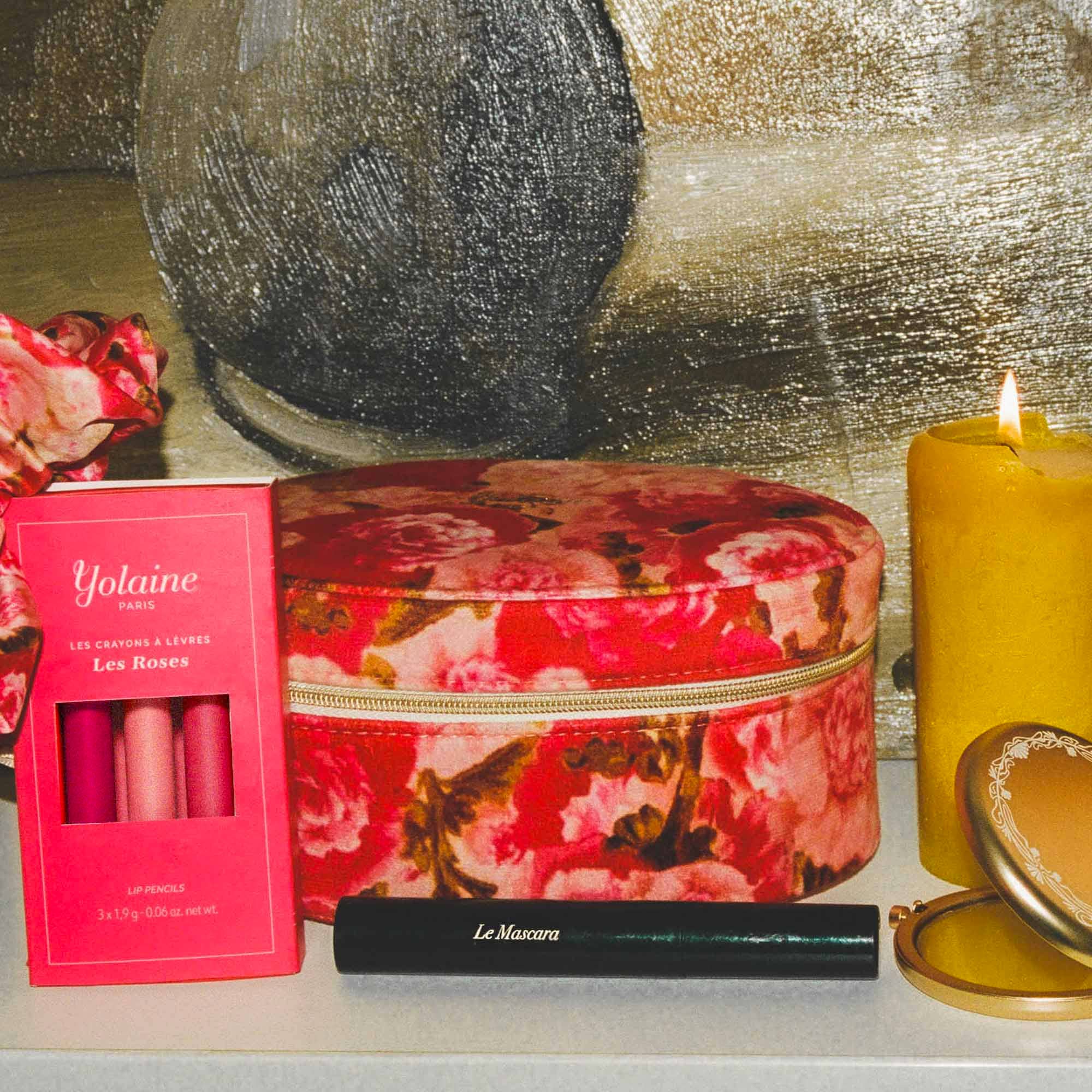 Yolaine - Vente Trousses de maquillage/cosmétique - Le Vanity Velours2