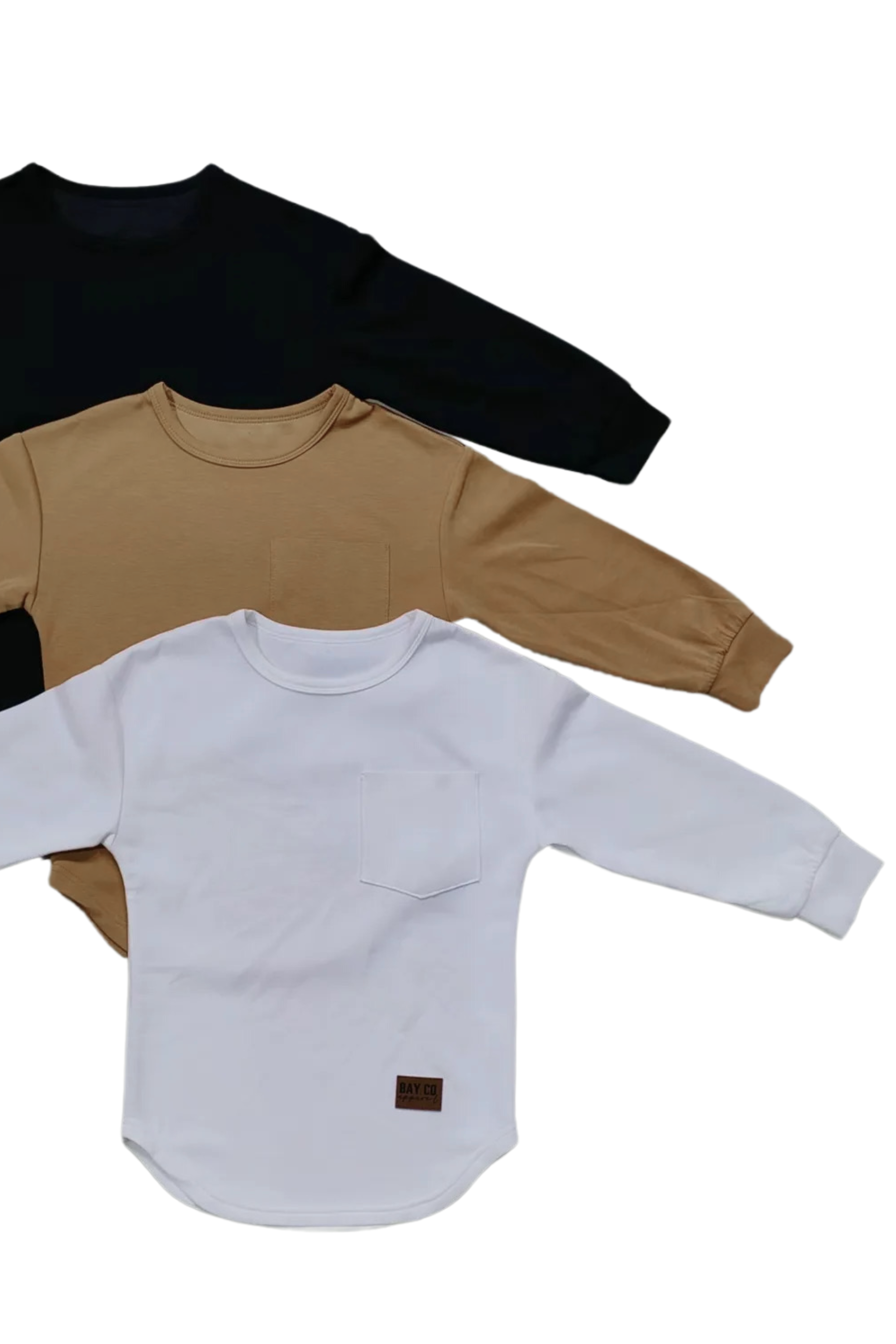 Bay Co. Apparel – wholesale T-shirt – Kids – Breeze Long Sleeve Tees (Individual)0