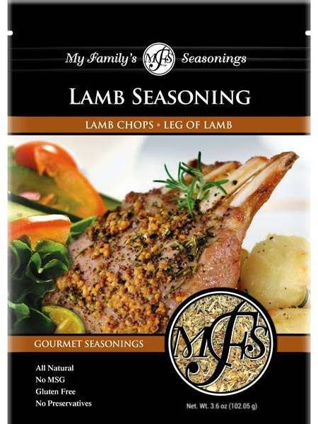 My Family's Lamb Seasoning for wholesale by My Family's Seasonings, LLC