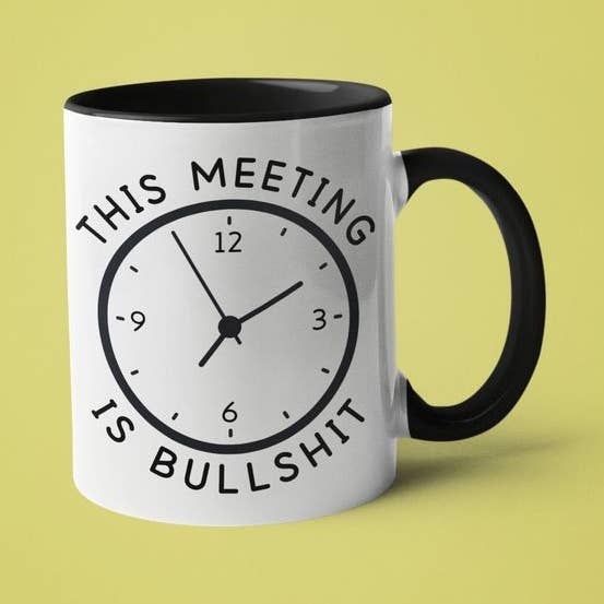 This Meeting is Bullshit for wholesale by Ink Pop