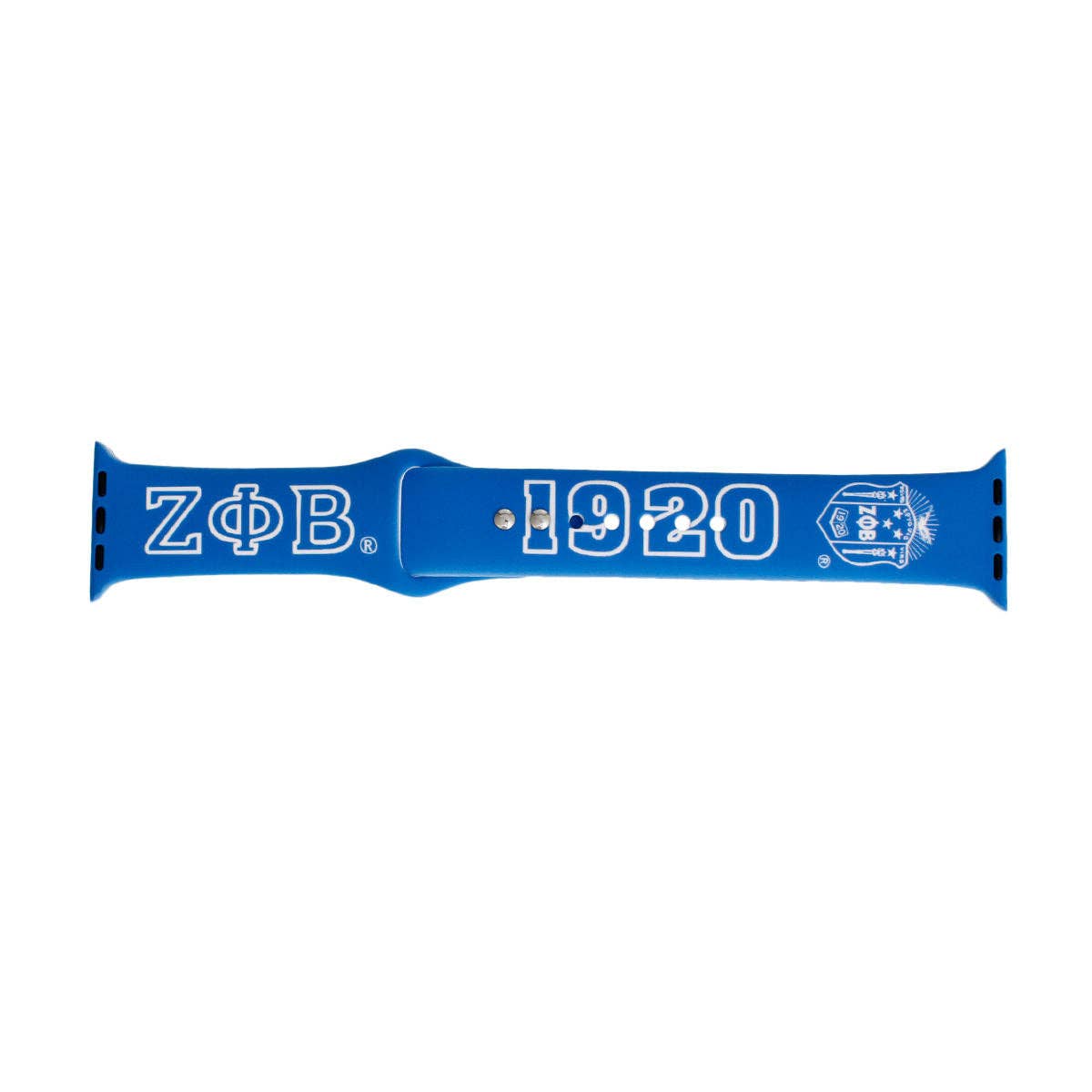 ZPB Sorority Blue White 1920 Watch Band Strap for wholesale on Faire3