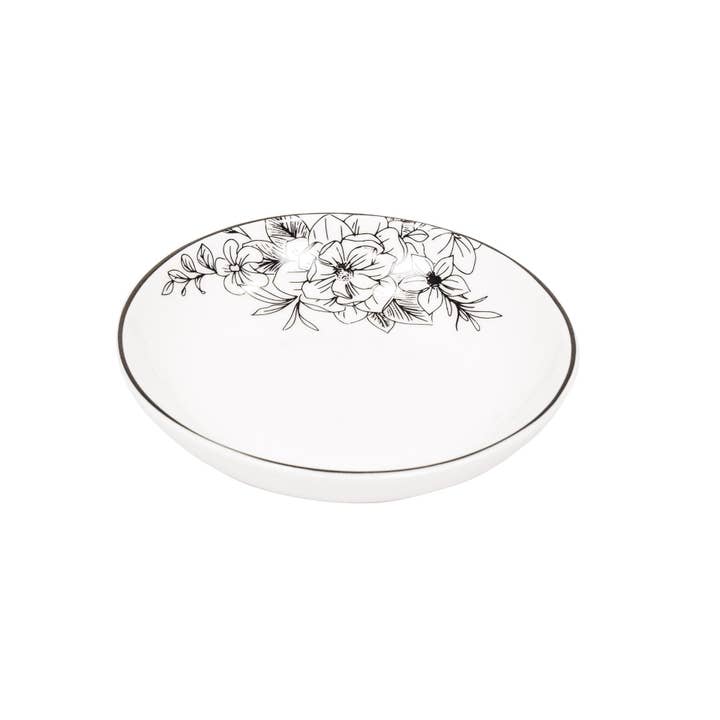 Housevitamin bv - Wholesale Dinner Plate - HV Les Fleurs Snack Plate - 9,5x9,5x2cm1