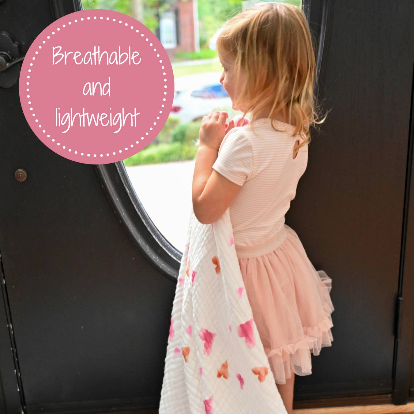 LollyBanks - Vente Courtepointe - Enfant et bébé - Tu as volé mon cœur - Couverture en mousseline pour bébé fille de la Saint-Valentin4