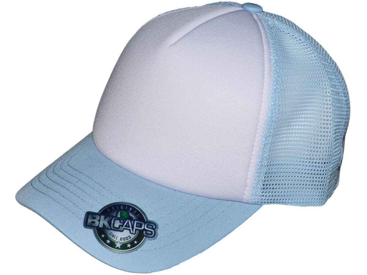 Buck Wholesale - Wholesale Truckerpet - Uniseks - Blanco truckerhoeden met 5 panelen van katoenschuim - BKP PREMIUM Caps5