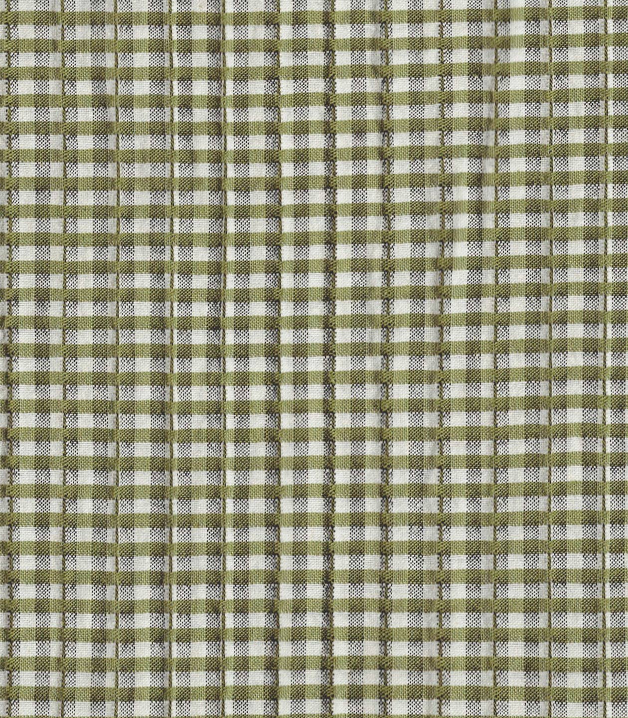 COUSETTE - Wholesale Fabric - Quilted Gingham Fabric - Kiwi Green5