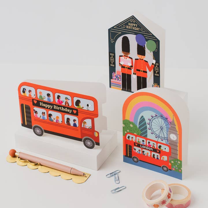 Mifkins - Wholesale Birthday Card - London Guards Birthday Card | London Icon Card3