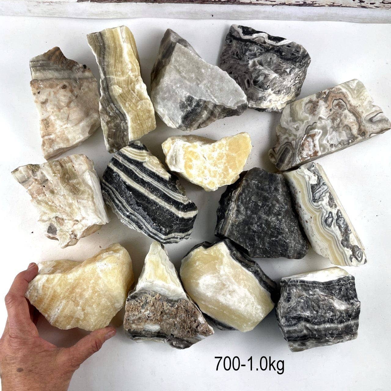 Rock Paradise – wholesale Spiritual stone/crystal – Crystal Mexican Onyx Rough Stone Chunk -YOU CHOOSE WEIGHT6