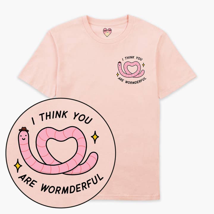 Wormderful T-shirt (Unisex) voor wholesale door SassySpud
