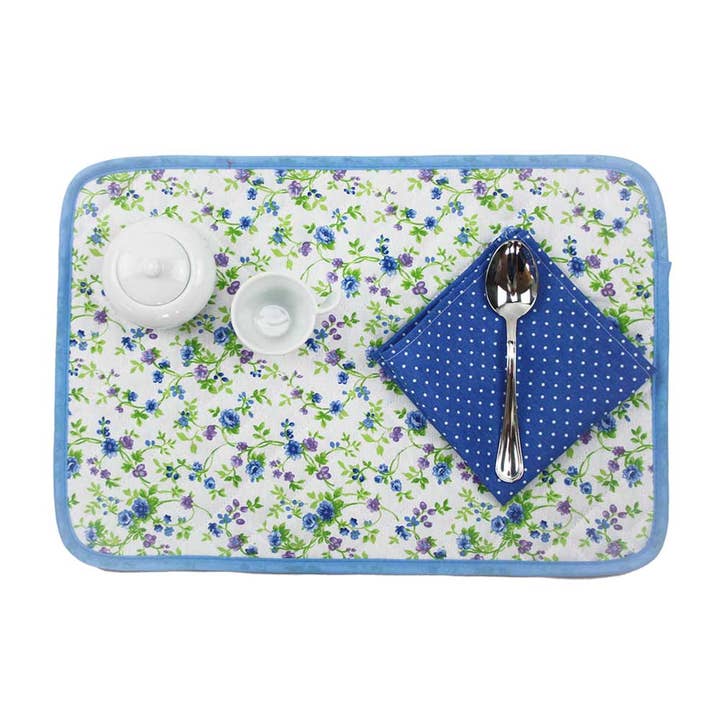 Platzset: gepolstertes Platzset + Serviette für den Großhandel von Almatex srl