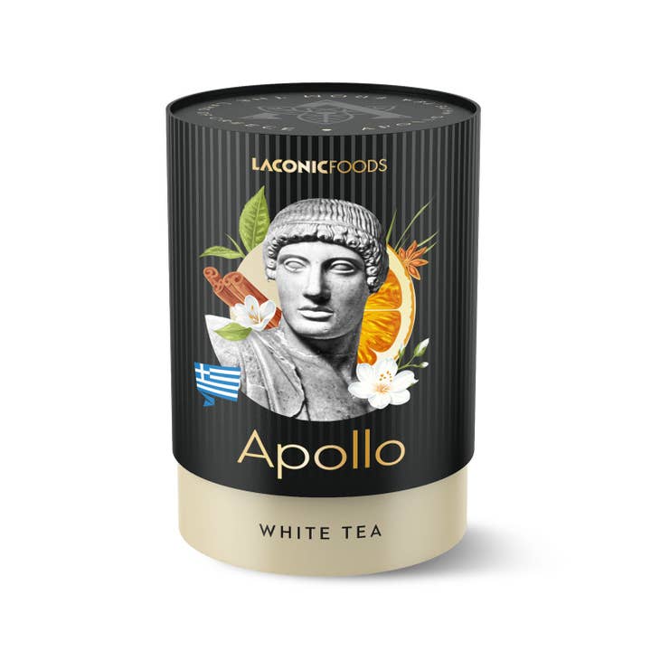 Thé Blanc Grec Premium – Apollo (75g en Feuilles Libres) pour la vente par Laconic Foods