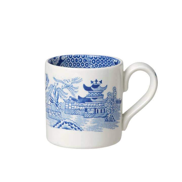 Burleigh - Wholesale Coffee Mug - Blue Willow Small 1/2 Pint Mug