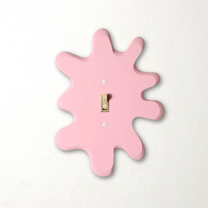 Splat Slime Light Switch Plate – Modern Wall Cover for wholesale by Lellume