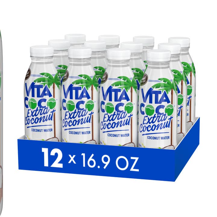 Vita Coco Extra Coconut Bottle 16.9oz (Pack of 12) for wholesale by Vita Coco