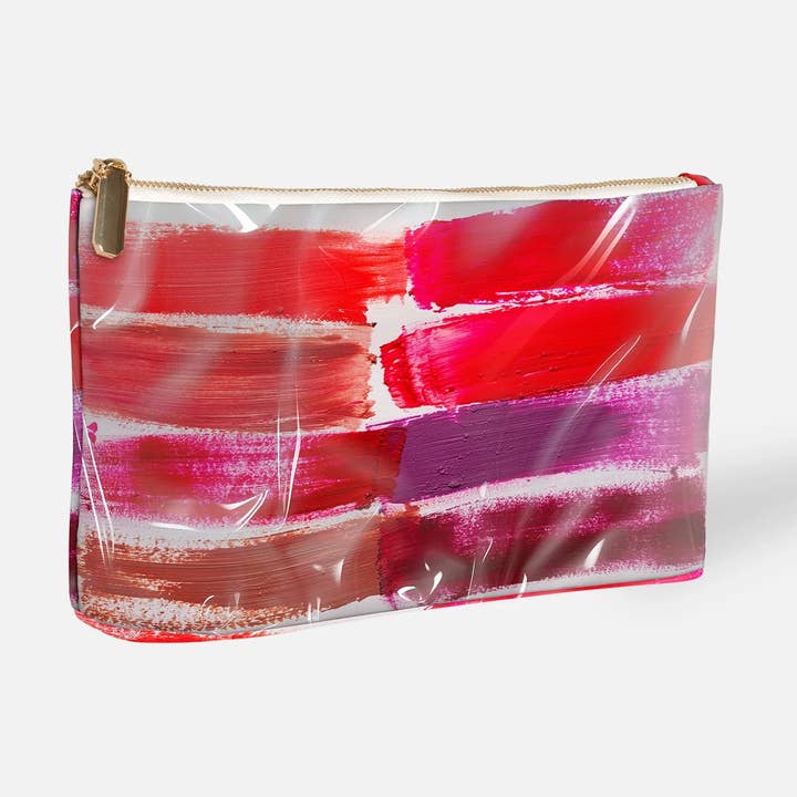 Juicy Stripes Makeup Bag – Travel Cosmetic Pouch for wholesale by Deanna Filippo