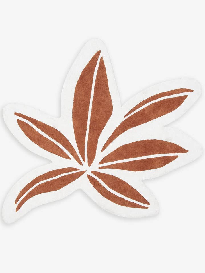 UTAN - Teppich mit tropischem Blättermotiv (H0654) für den Großhandel von LILIPINSO