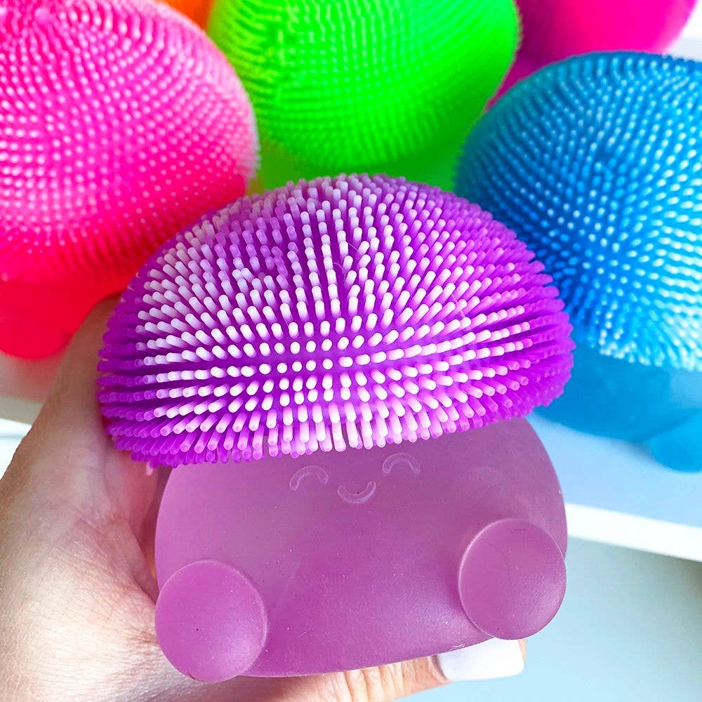 Top Trenz Inc - Wholesale Squishy Toy - Kids & Baby - Super Duper Sugar Squisher Toy- Mushroom1