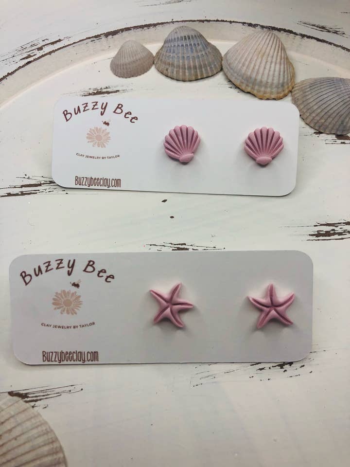 Sealife Studs pour la vente par Buzzy bee clay