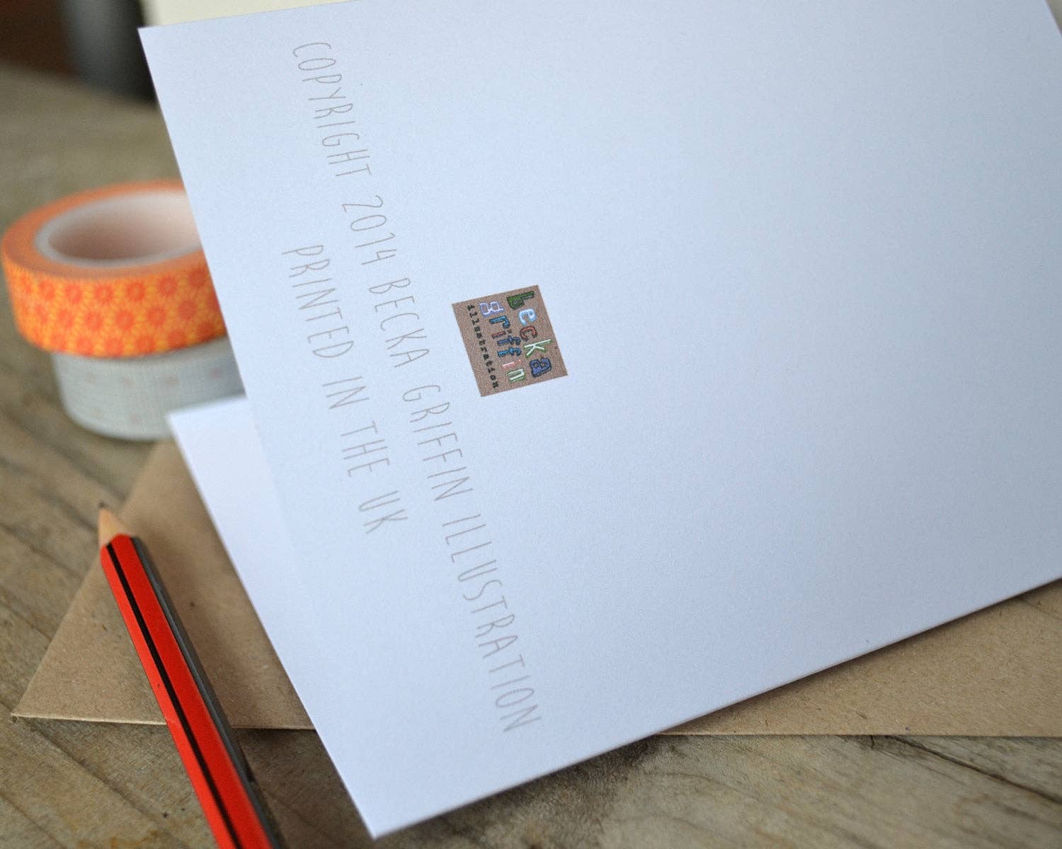 Becka Griffin Illustration - Wholesale Birthday Card - "Apple-y Birthday" Funny Card1