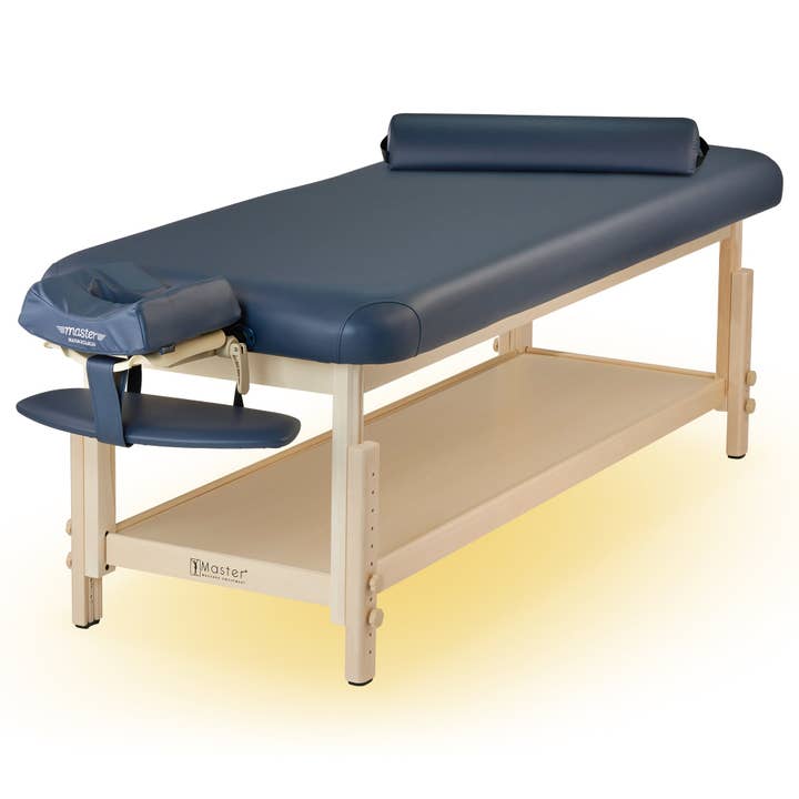 Master Massage 30" LAGUNA™ Stationary Massage Table Package with Ambient Light System for wholesale by Royal Recliners