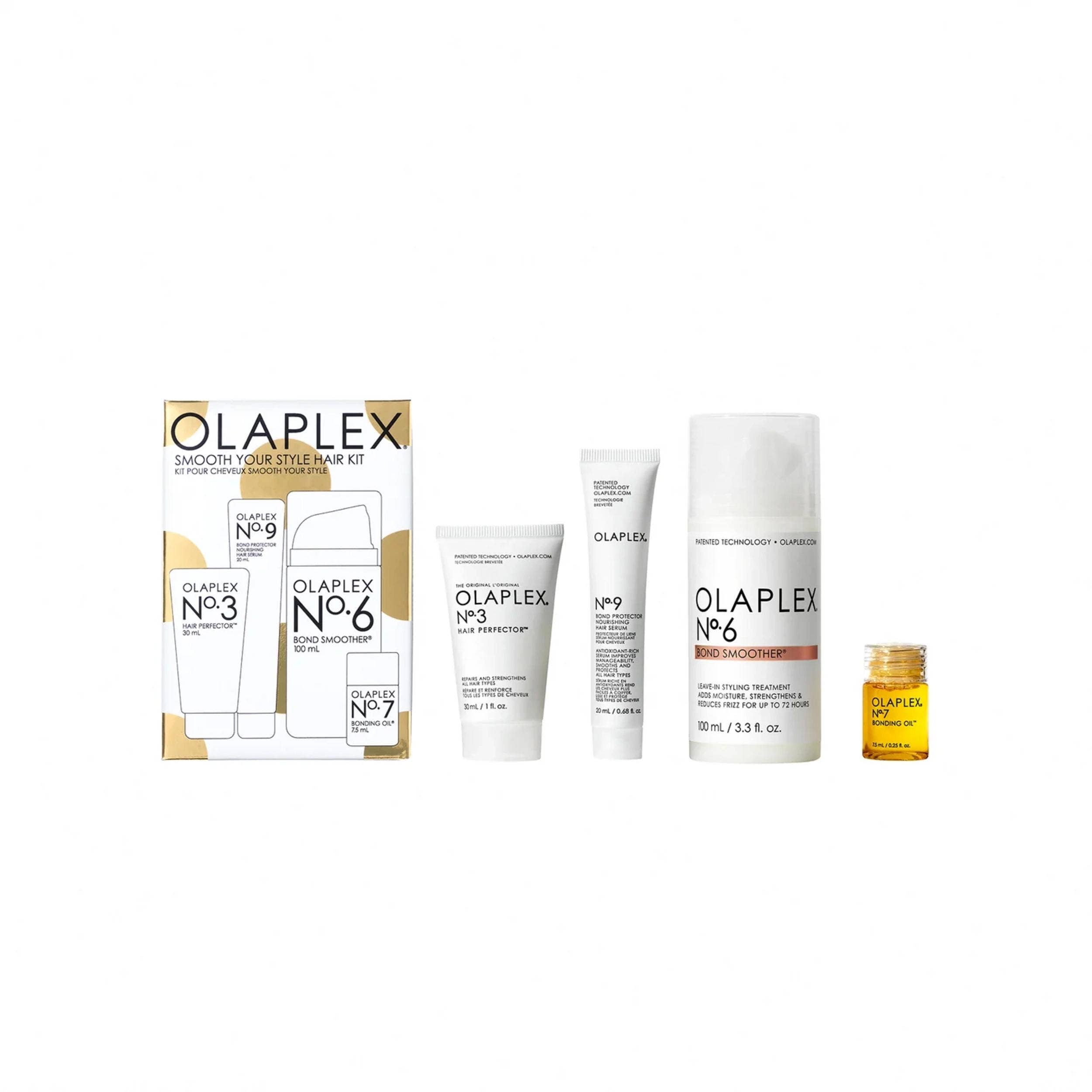 KT Supply - Wholesale Hair Shampoo - Olaplex Smooth Your Style Kit, No. 3,6,7,9