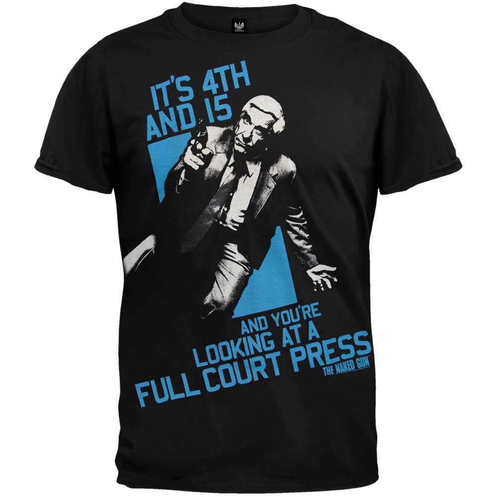 Official Store – T-shirt estampada - Homem por atacado – Naked Gun - T-shirt Masculina Full Court Press0