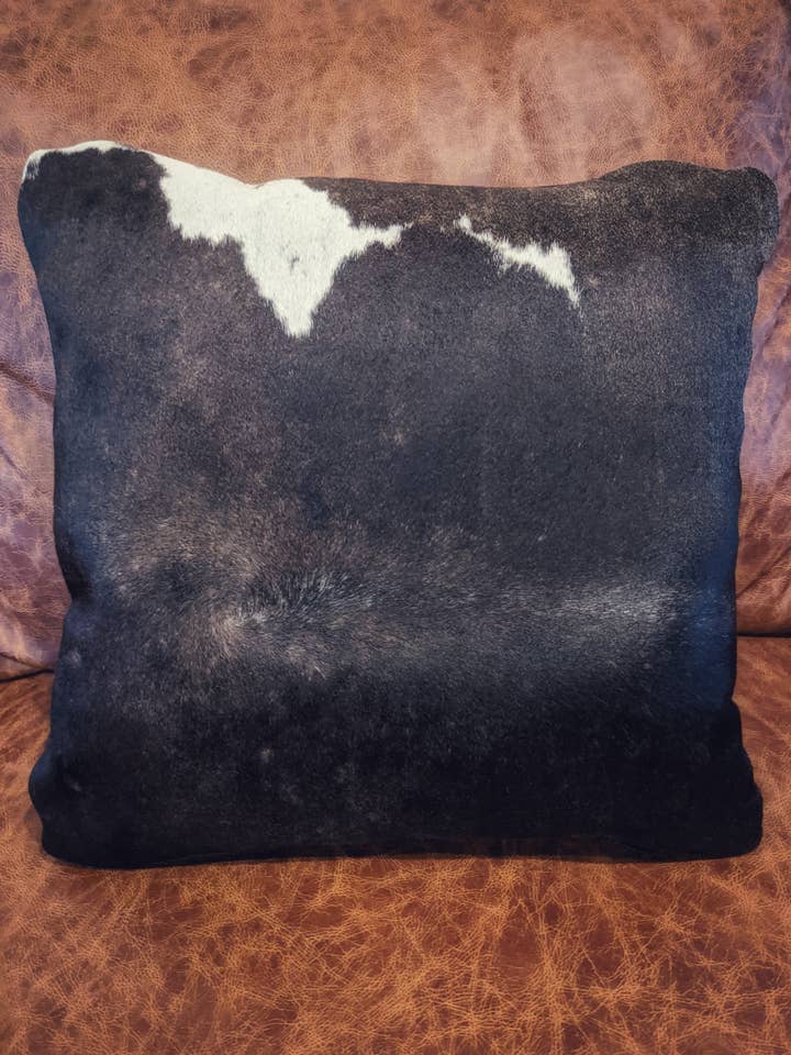 Cowhide Pillow 18" x 18" for wholesale by NDesigns Leather