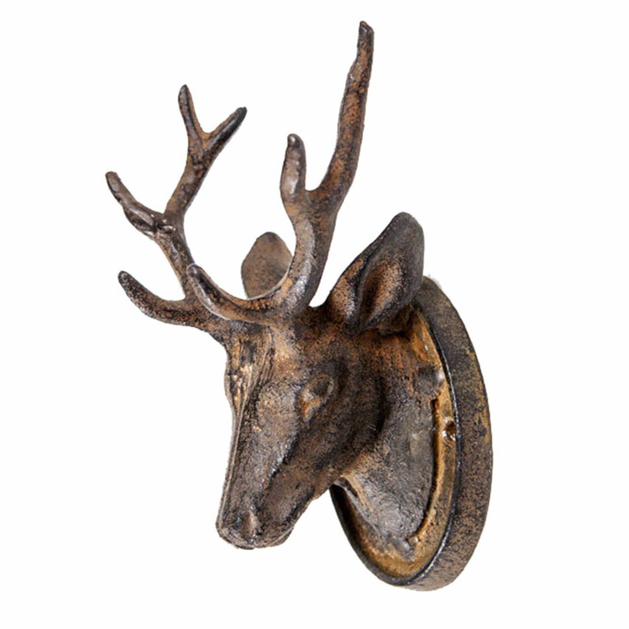 Vagabond Vintage - Wholesale Wall Accent - Cast Iron Mounted Buck1