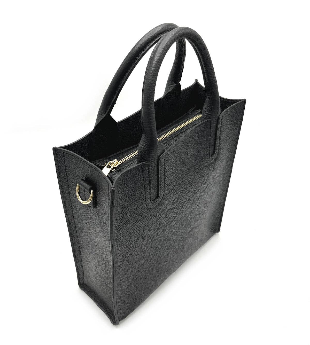 Suie Valentini srl - Wholesale Shoulder Bag - Women's - Genuine leather shoulder bag, for women, made in Italy, art. 1124456