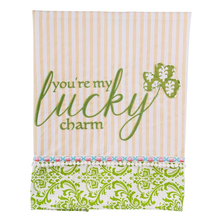 You're My Lucky Charm Tea Towel - St Patrick's Day for wholesale by Glory Haus