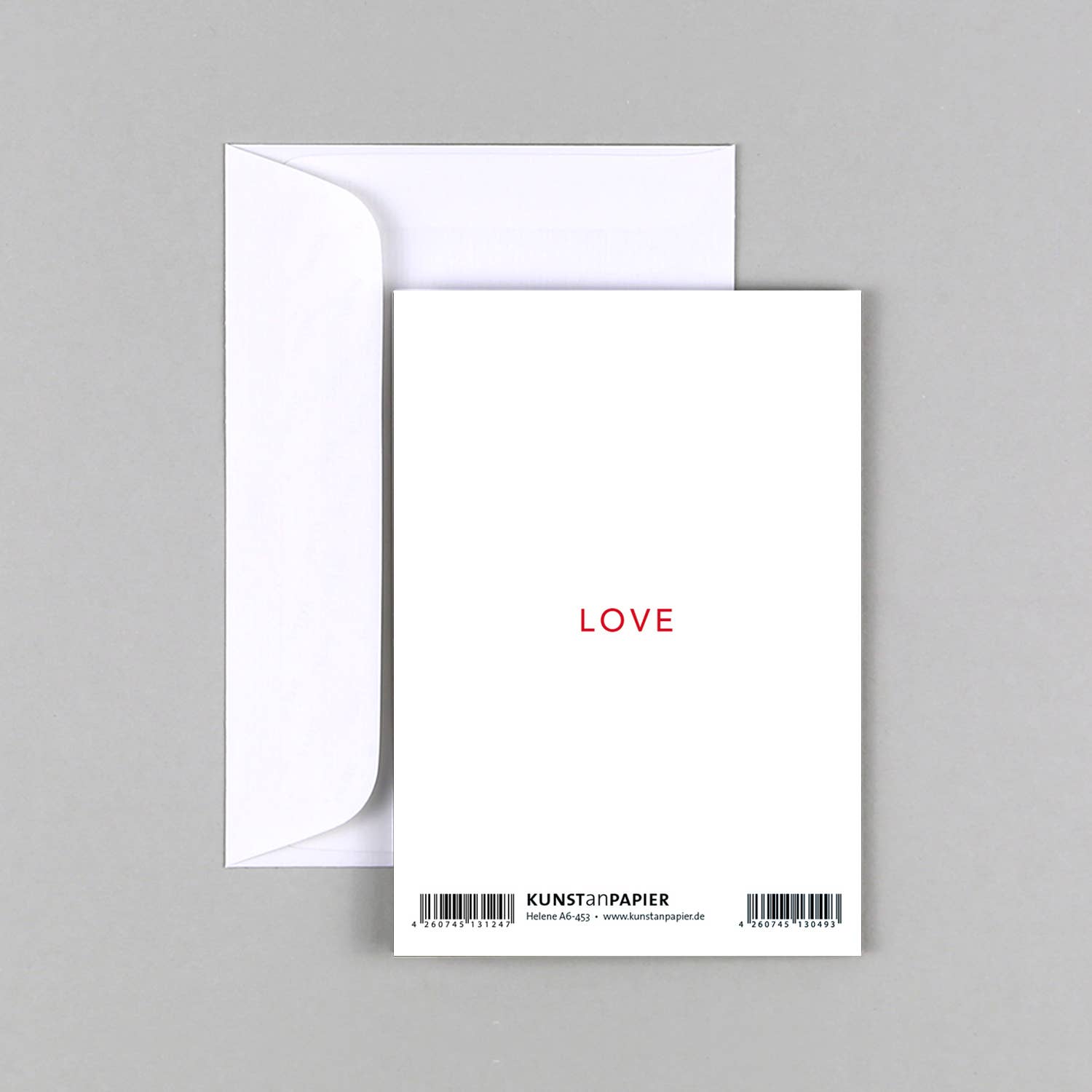 Kunst an Papier - Vente Faire-part de mariage - Carte de mariage Helene Herz1