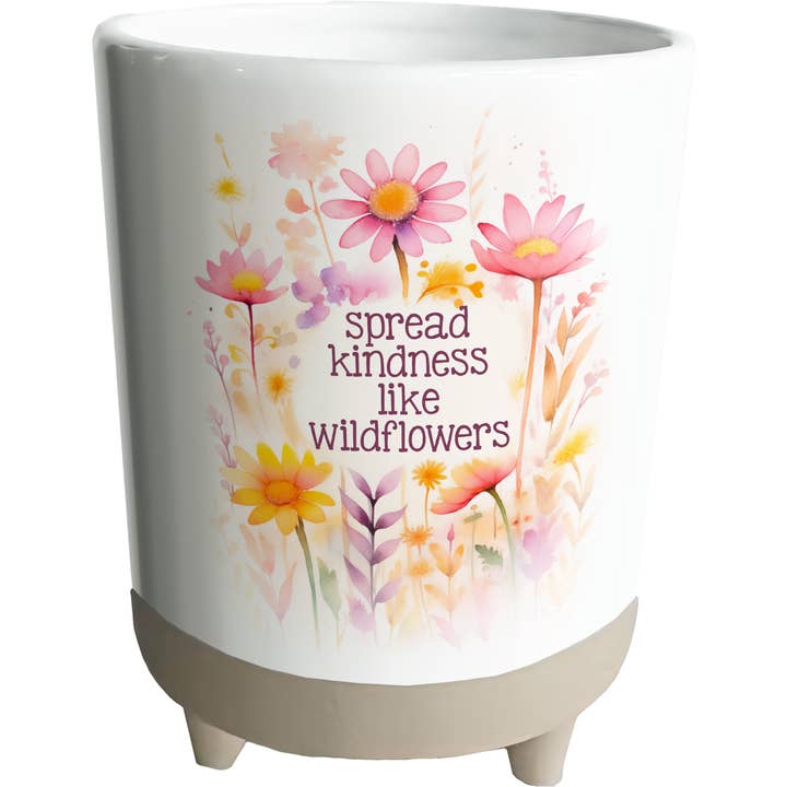 Spread Kindness Planter for wholesale by Spoontiques, Inc