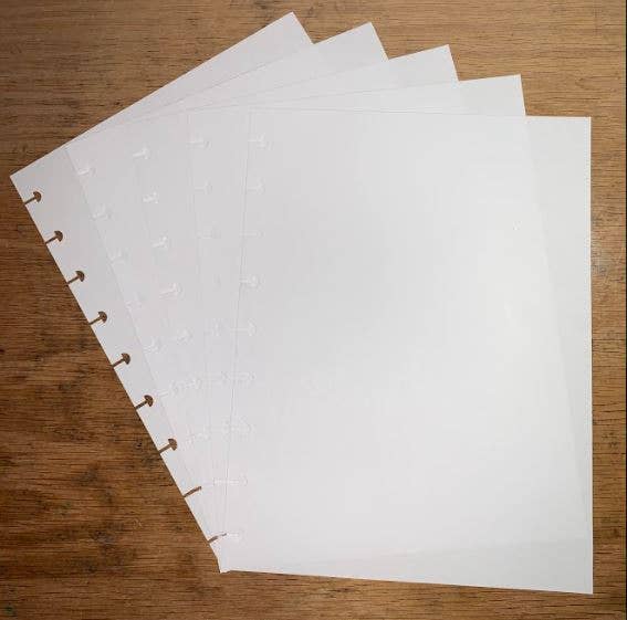 Priscus Designs - Wholesale Planner - Blank Discbound Paper Inserts | Classic | 9 Disc | 7" x 9.252