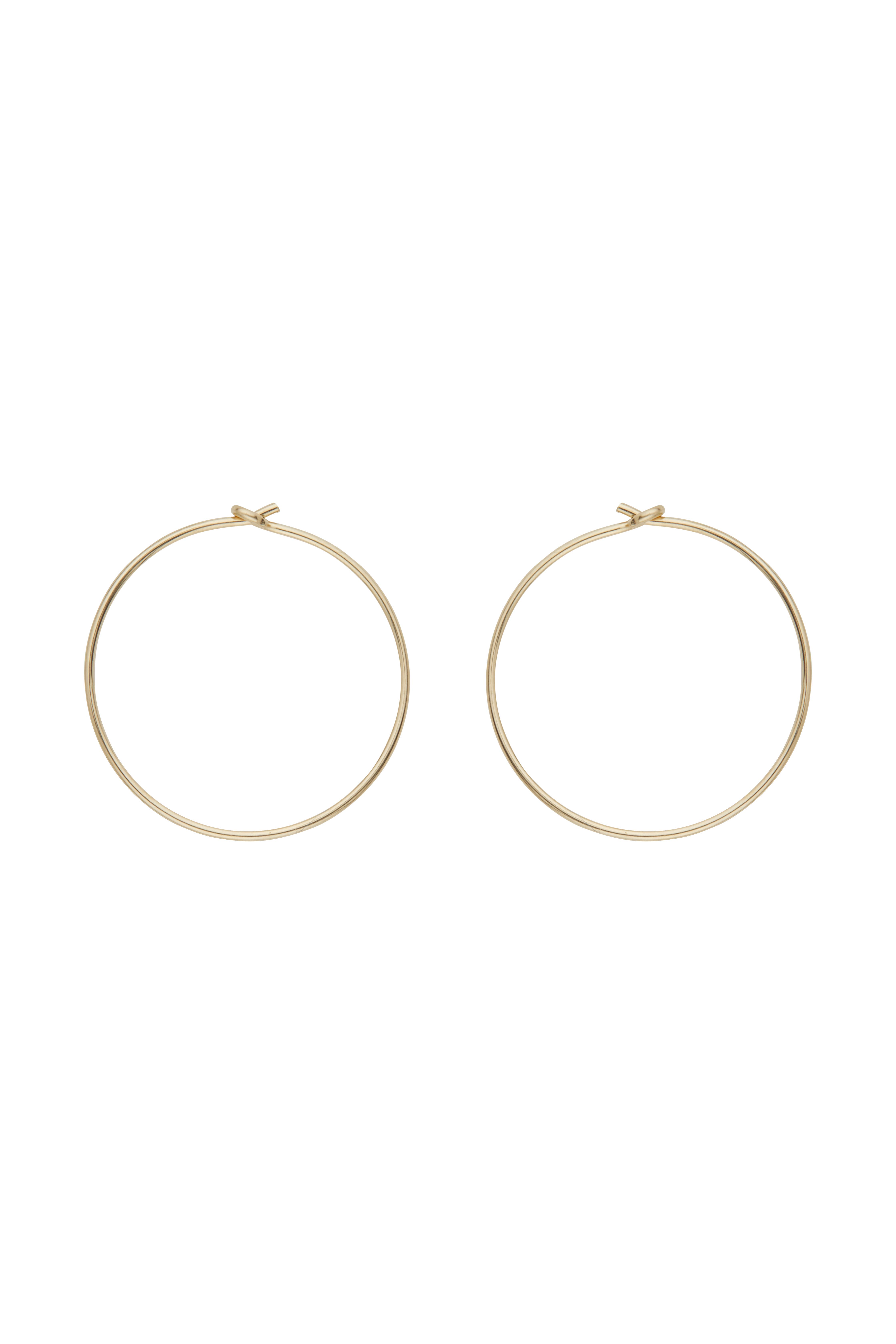 Mark Steel Jewelry - Wholesale Hoop Earrings - 22 Gauge Wire Hoop Earring Available in Sizes 9mm-18mm10