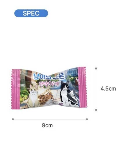 K-Wonderland - Vendita all'ingrosso Gomma da cancellare - Set di Scatole a Sorpresa - Gomma da Cancellare Casuale Ricompensa del Gatto8