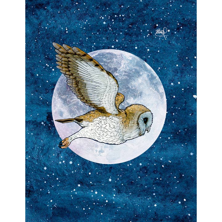 Shawn Braley Illustration - Wholesale Halloween Card - Luna Loft #270 - vertical