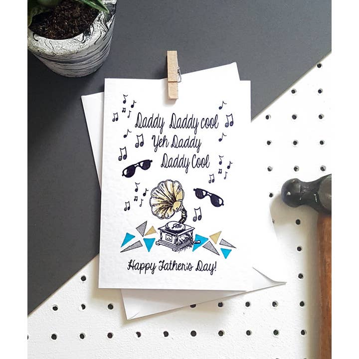 Katie Clement Illustration – Engroshandel Farsdagskort – Far Cool Fars dag-kort2