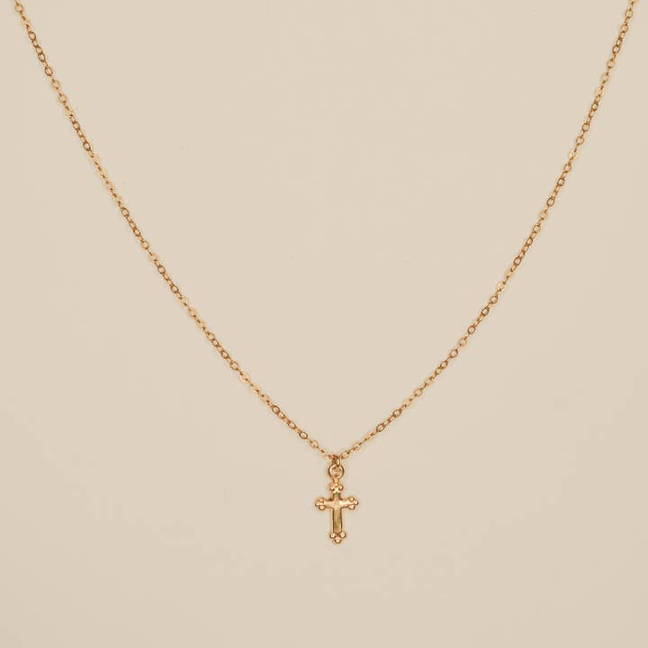 Fancy cross necklace for wholesale by Syd Squared Jewelry