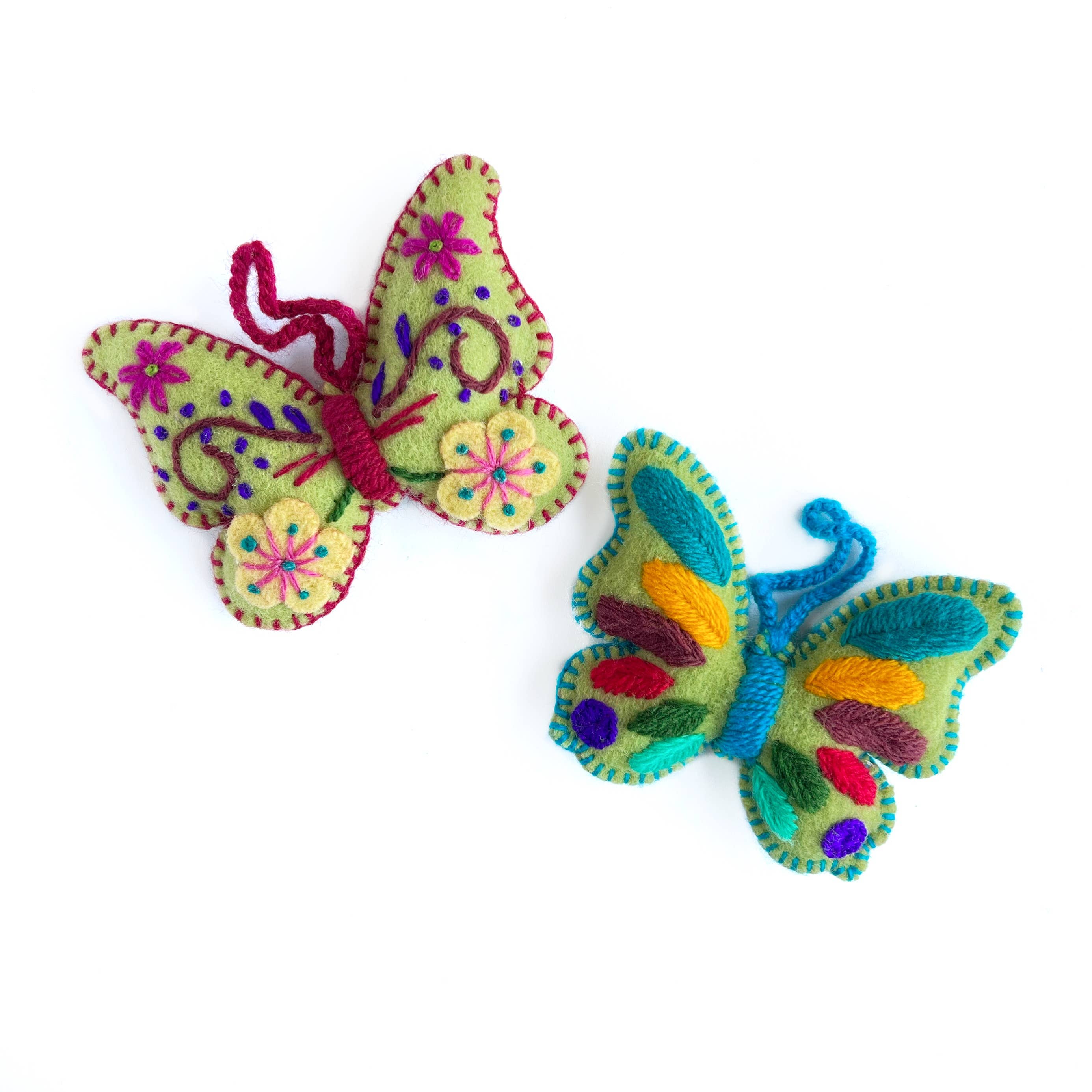 Ornaments 4 Orphans - Wholesale Ornament Set - Colorful Butterfly Christmas Ornaments, Assorted Bundle7