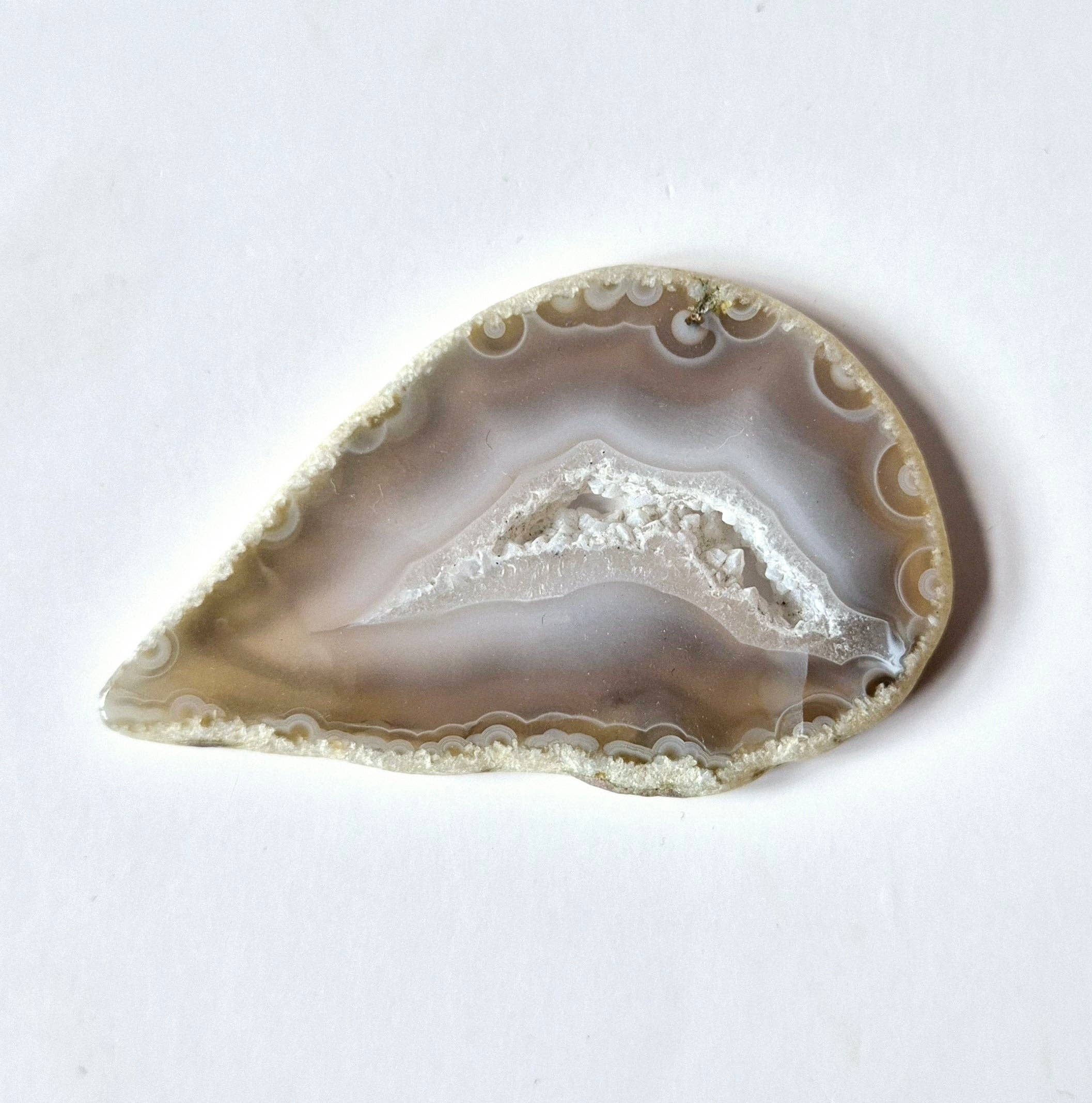 Moonlight Gemstones - Vente Pierre et cristal de spiritualité - Tranches d'agate (5-7 cm et 7-9 cm)1