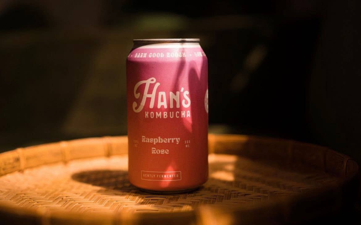 Han's Kombucha by HK Brewing Collective - Wholesale Kombucha - Raspberry Rose Kombucha2
