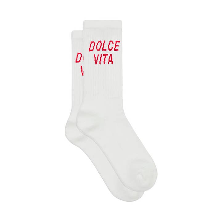 Calze da tennis Dolce Vita - Bianche per la vendita all'ingrosso da parte di On Vacation