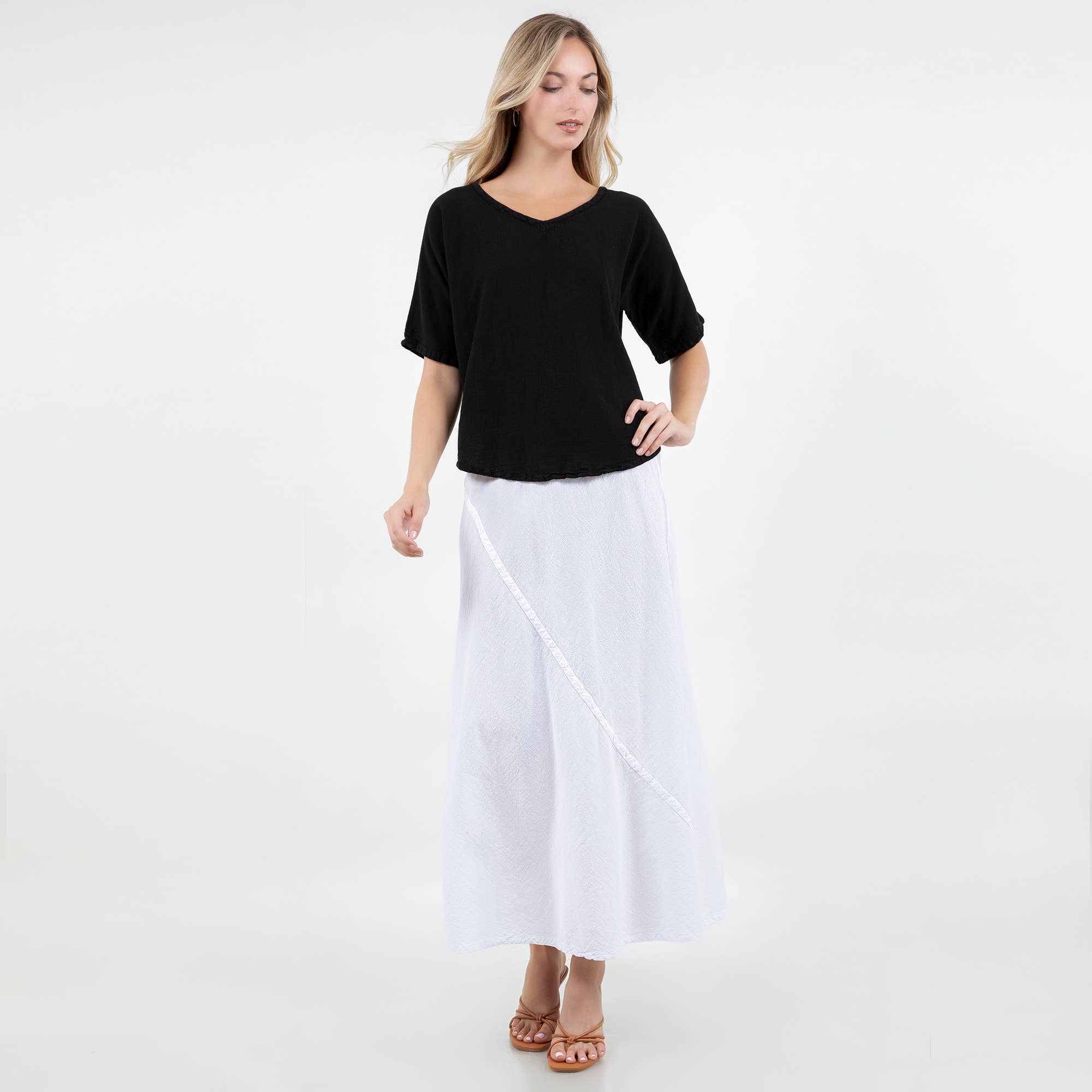 Cottonways – wholesale Blouse – Women’s – Mary Top 100% Cotton Gauze33