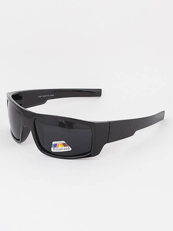 Lunettes de soleil polarisées droites courbes pour la vente par Shop Neighbors