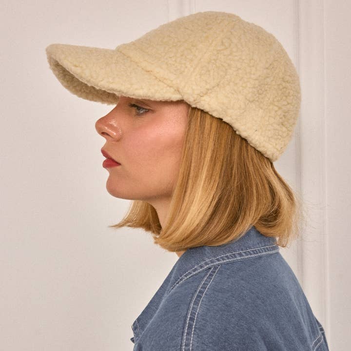 BYREN | ÉLINE L'ATELIER - Wholesale Baseball cap – Women's - Teddy Cap MJ305HK4