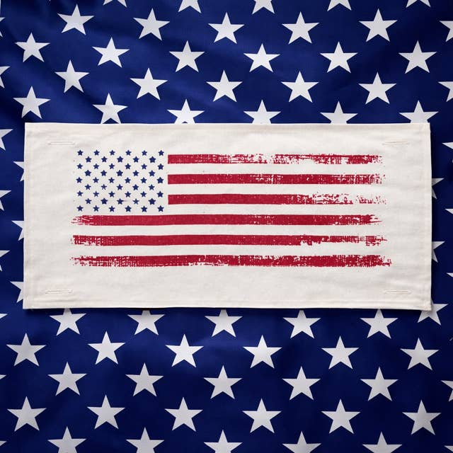 PillowPanels - Wholesale Throw/Decorative Pillow - PANEL ONLY: Summer 4th of July Veteran USA OLD GLORY FLAG1