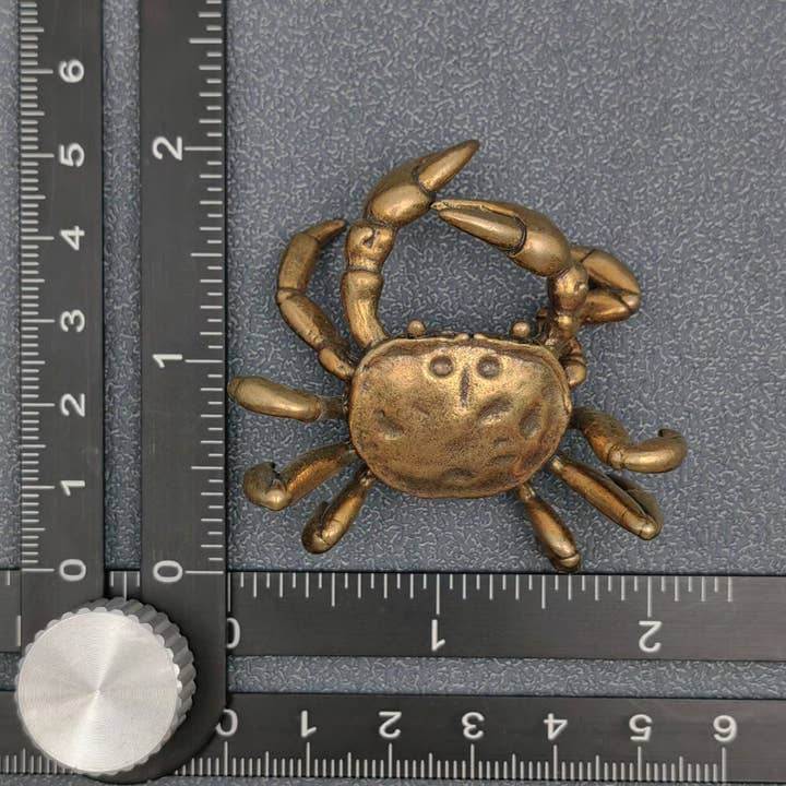 Mio Queena - Wholesale Decorative Figurine - Brass Crab Desktop Ornaments Decoration