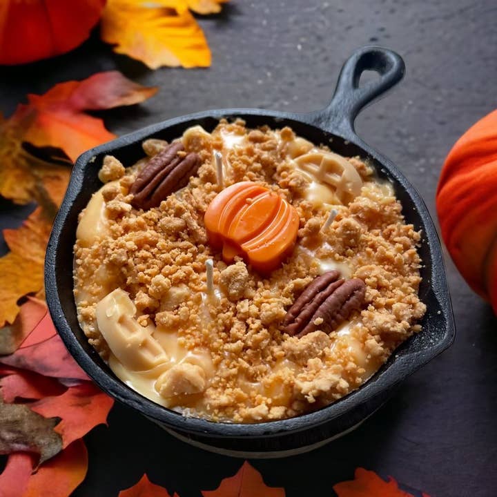 8 oz Pumpkin Pecan Waffles Iron Skillet Candle and other Purchase Wholesale gifts and decor. Free Returns & Net 60 Terms on Faire trending on Faire.