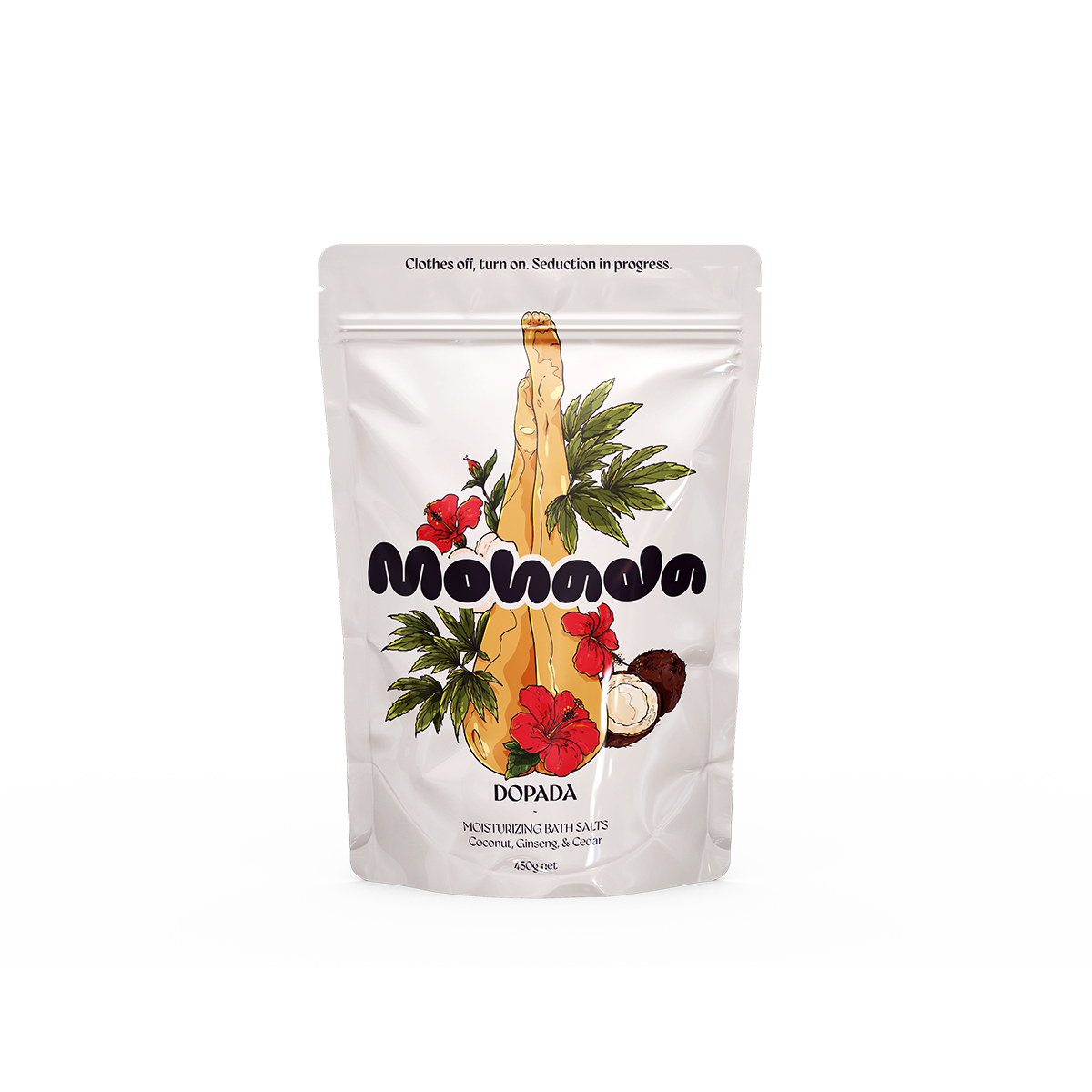 MOHADA - Wholesale Bath Salts - Skin Restoring Bath Soak with Adaptogens Self-Care Gift MINI 4oz Bath Salts Self-Care Spa Gift 1lb6