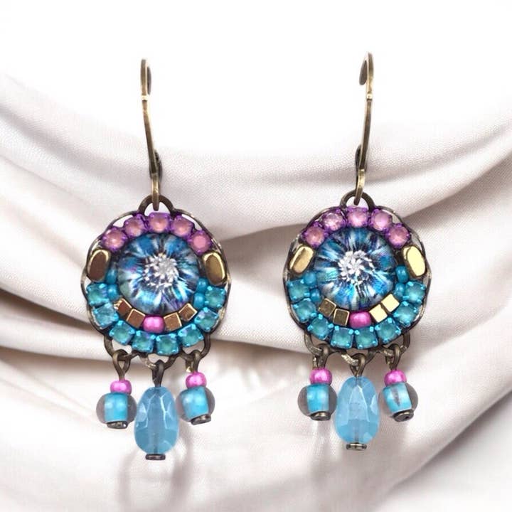 melizijewelry - Wholesale Dangle Earrings - Vega Star Crystal Earrings1